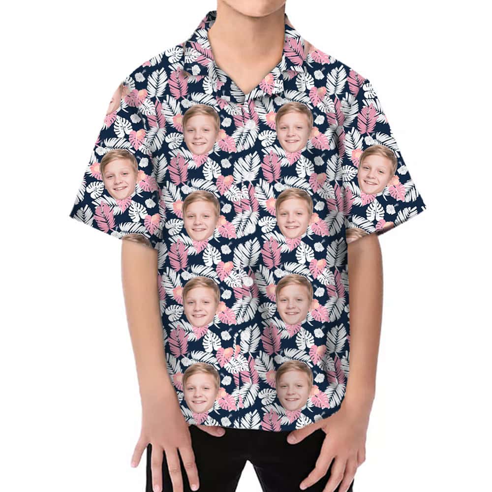 Boy Tropical Shirt Model