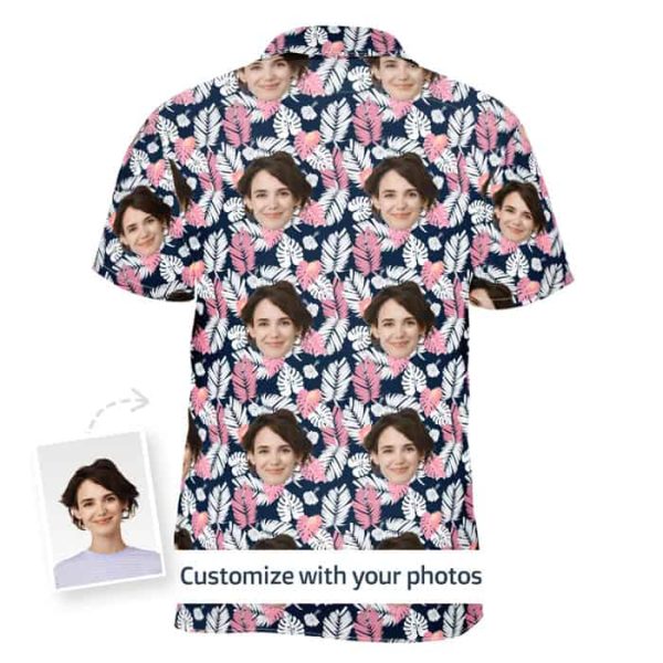 Custom Hawaiian Shirt With Face Back