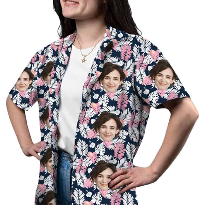Custom Hawaiian Shirt With Face Model