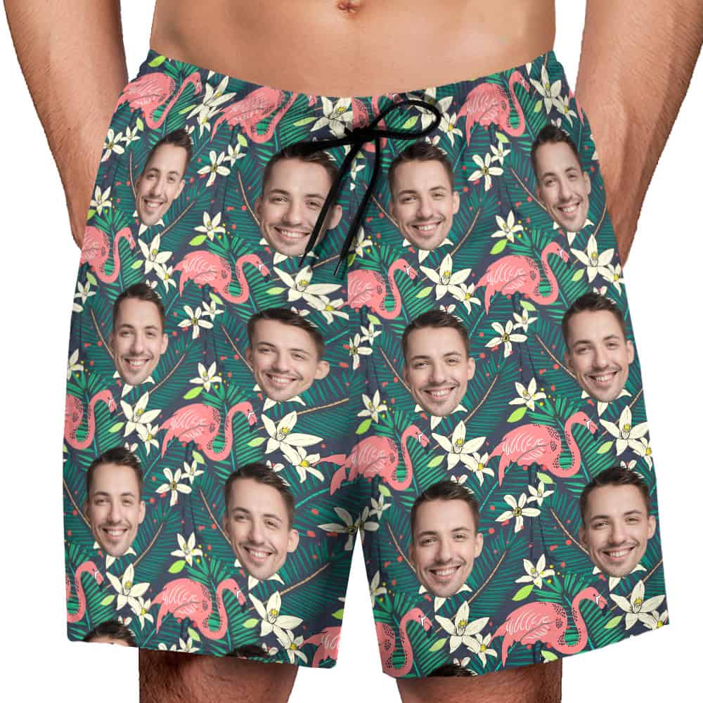 Flamingo Swimsuit Model