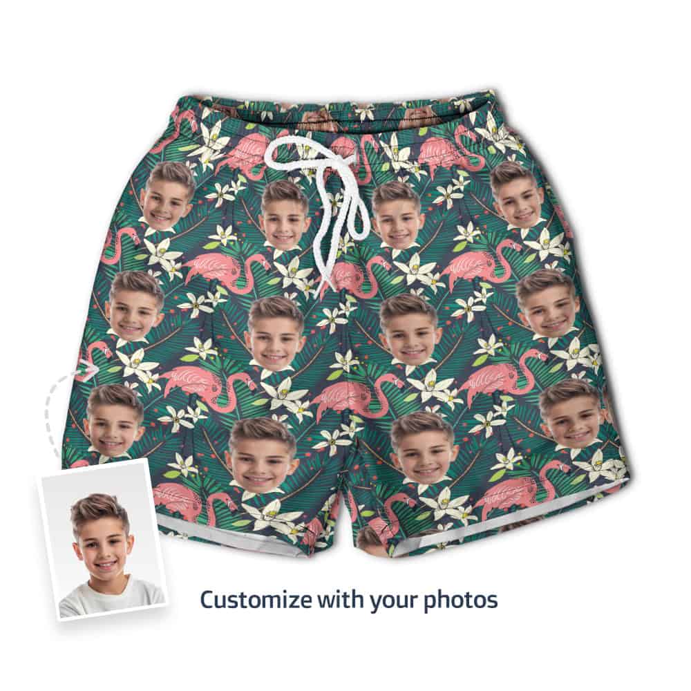 Girls Flamingo Swimsuit