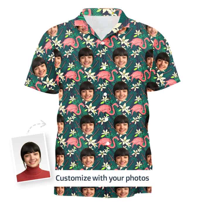 Hawaiian Flamingo Shirt