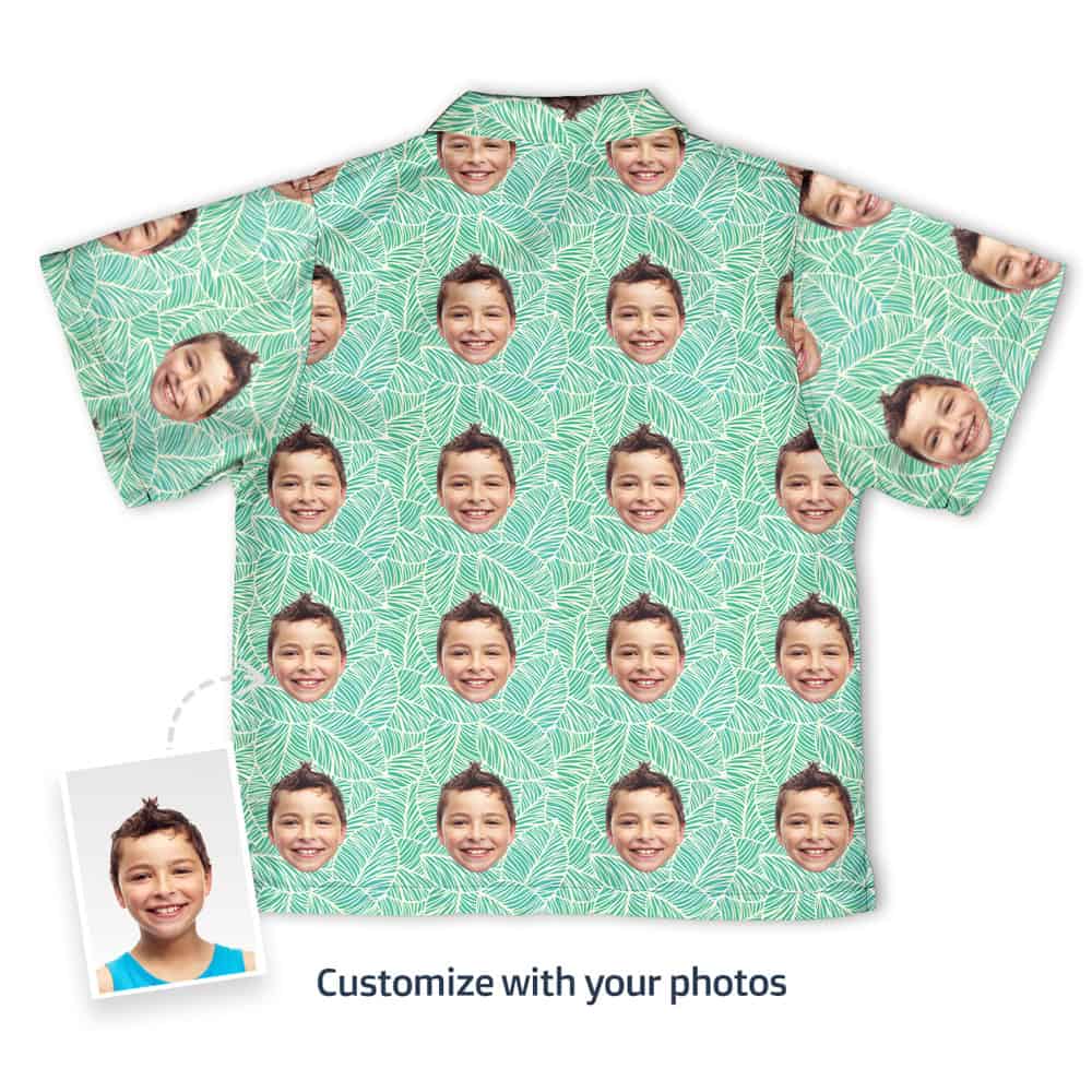 Kids Aloha Shirt Back