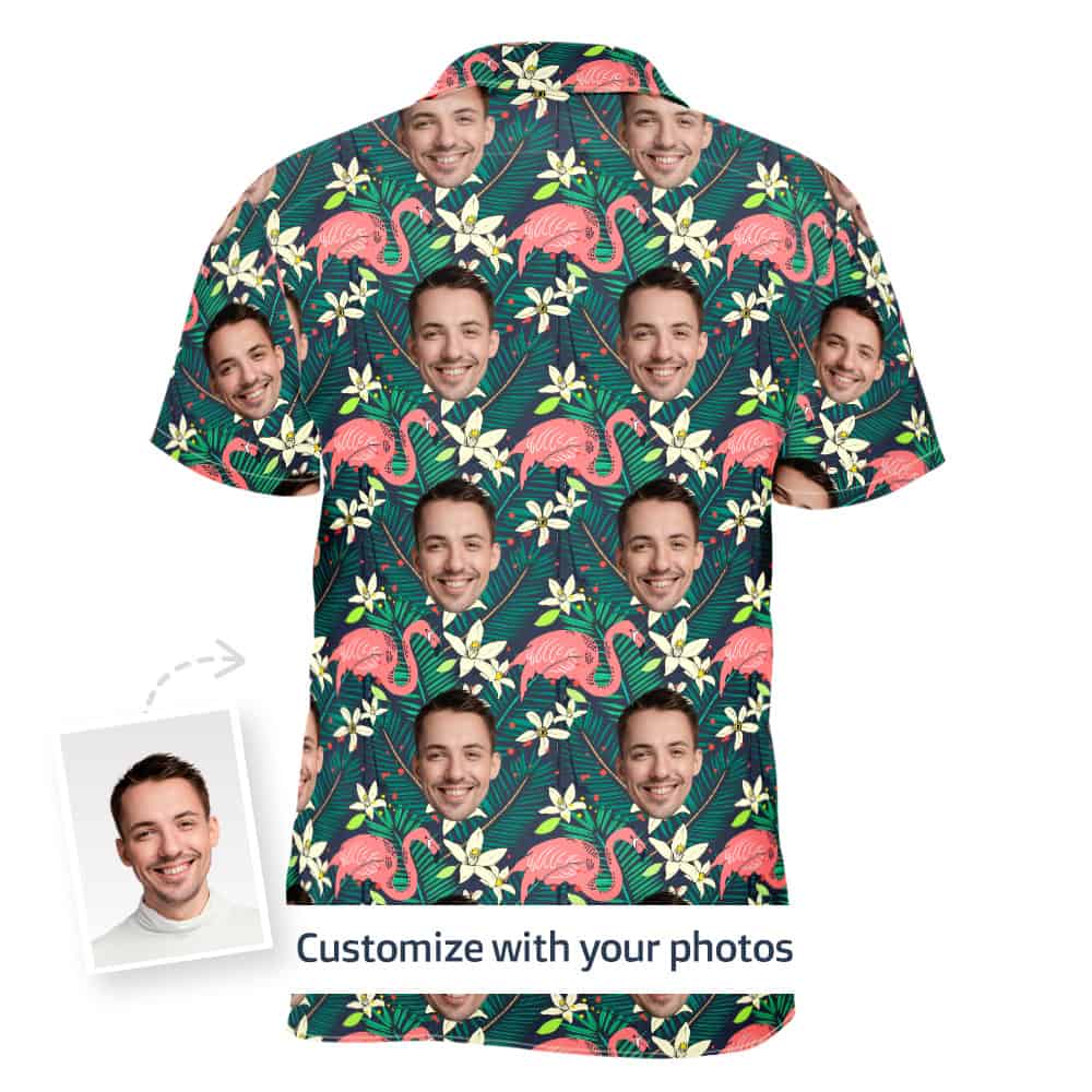 Mens Beach Shirt Back