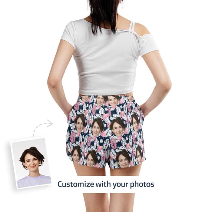 Swim Trunks for Women Back