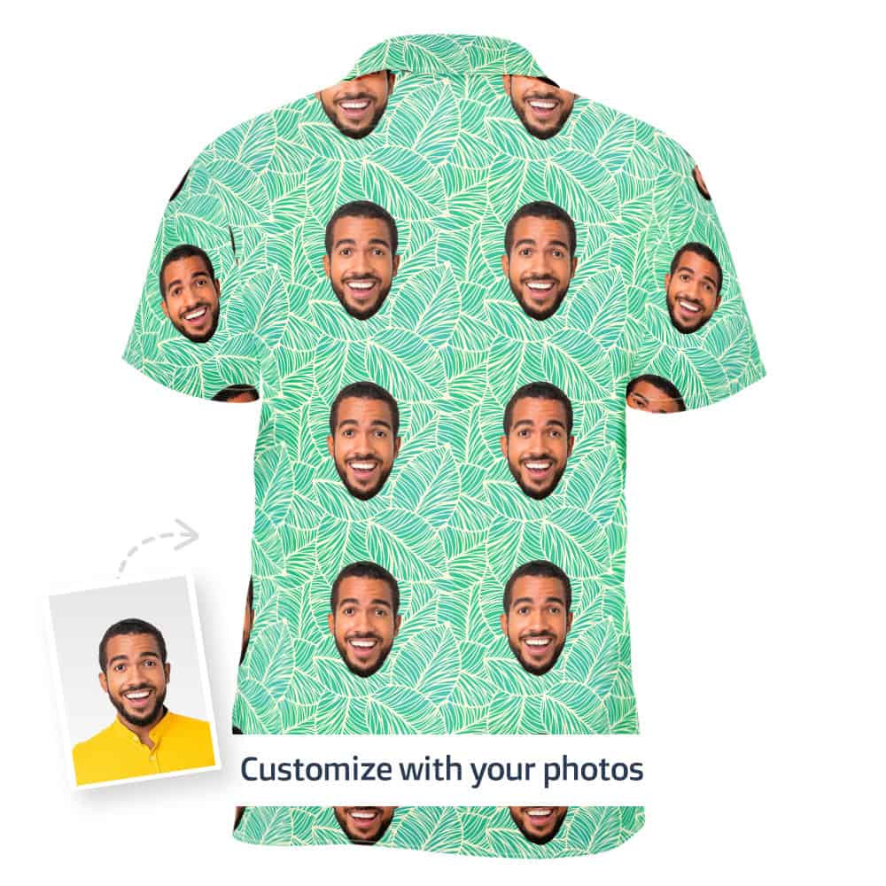 Tropical Shirt Men Back