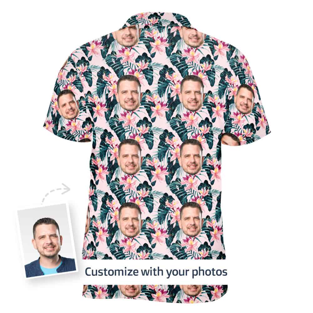 Tropical Shirt for Men Back