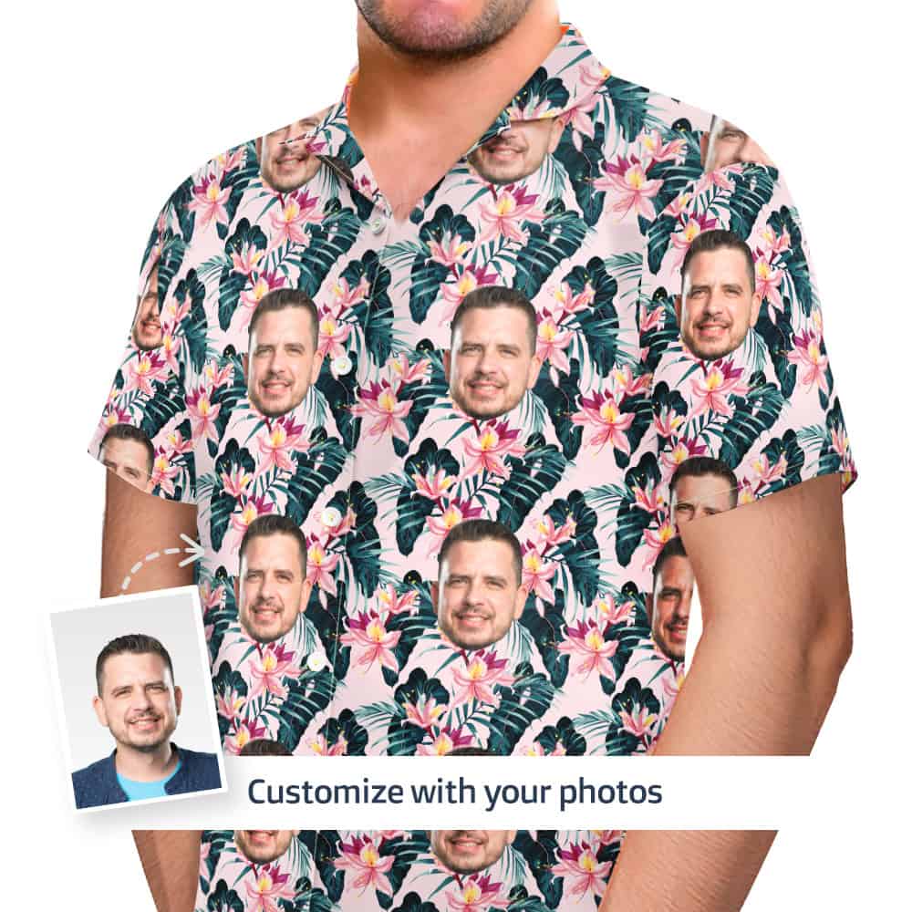 Tropical Shirt for Men Front