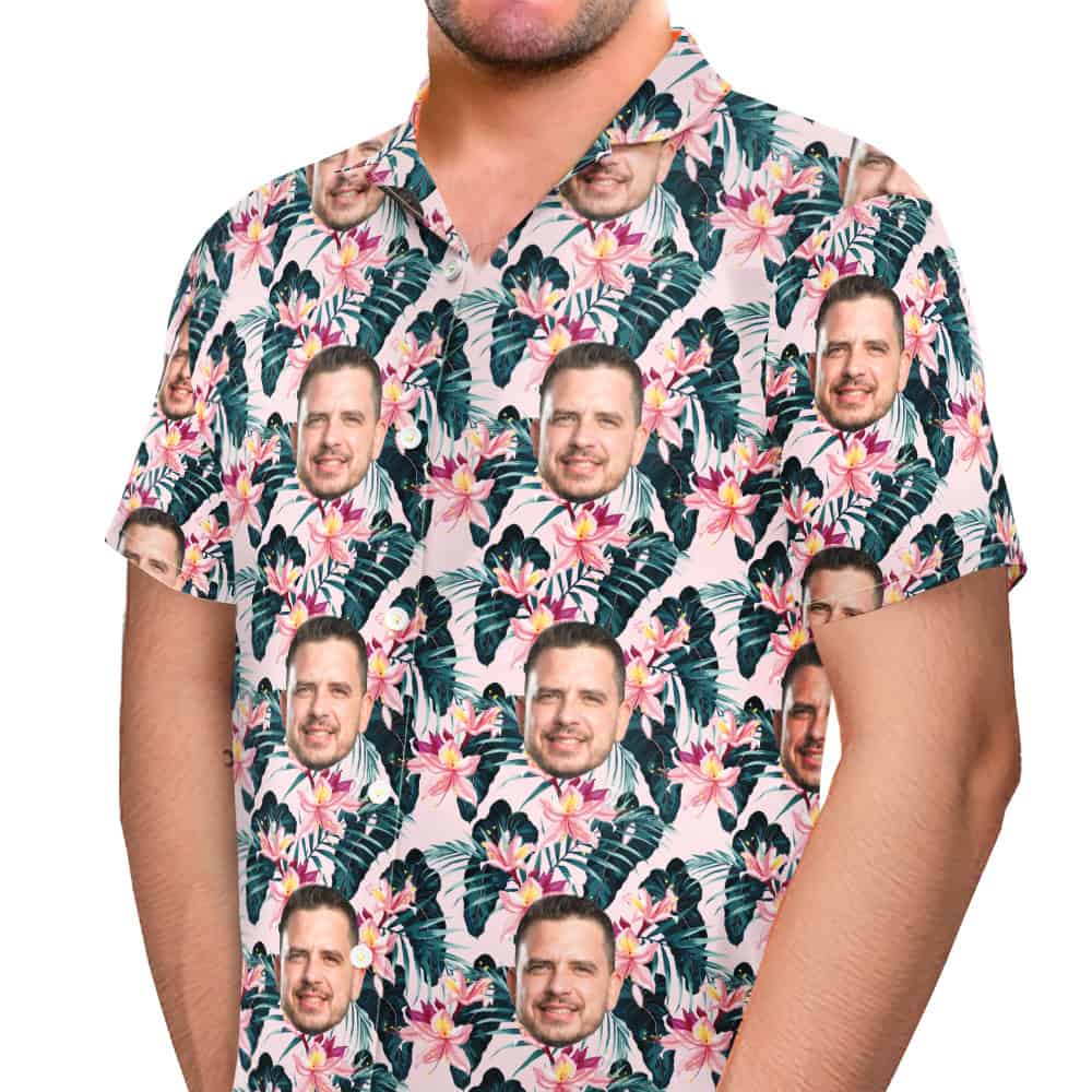 Tropical Shirt for Men Model