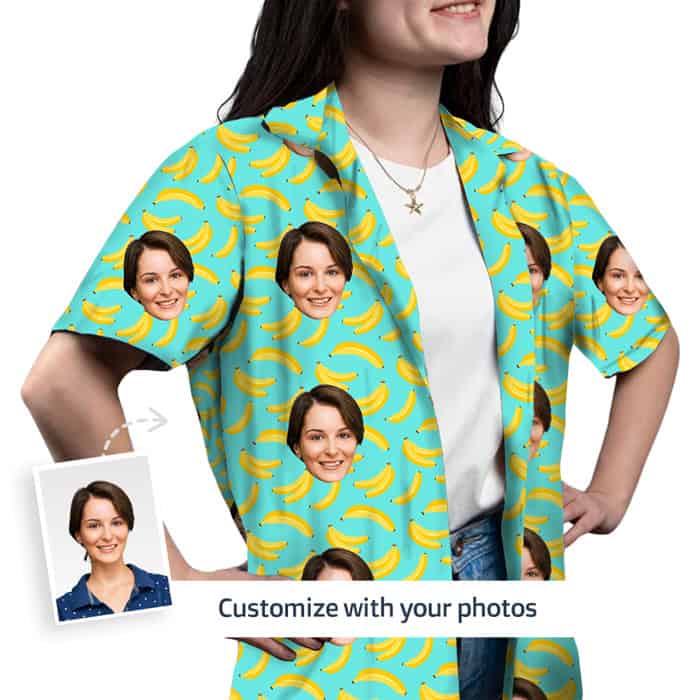 Womans Banana Shirt Front