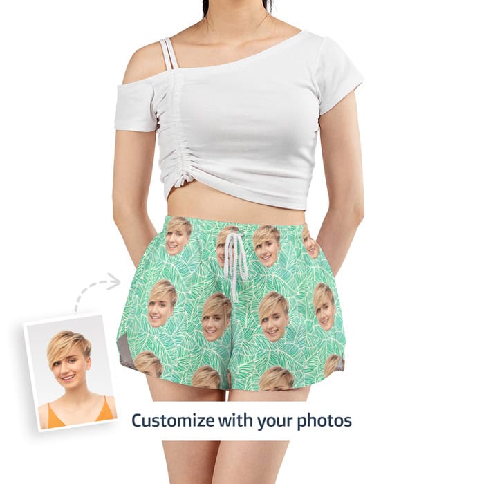 Womens Board Swim Shorts Front