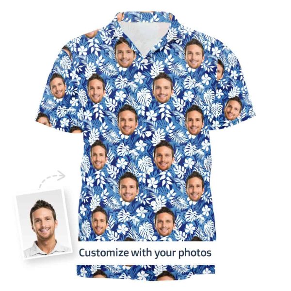 Blue Hawaiian Shirt