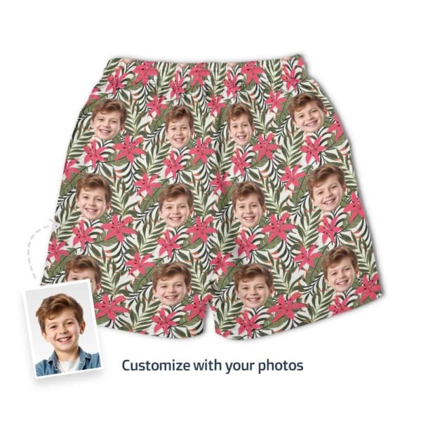 Boys Beach Shorts back