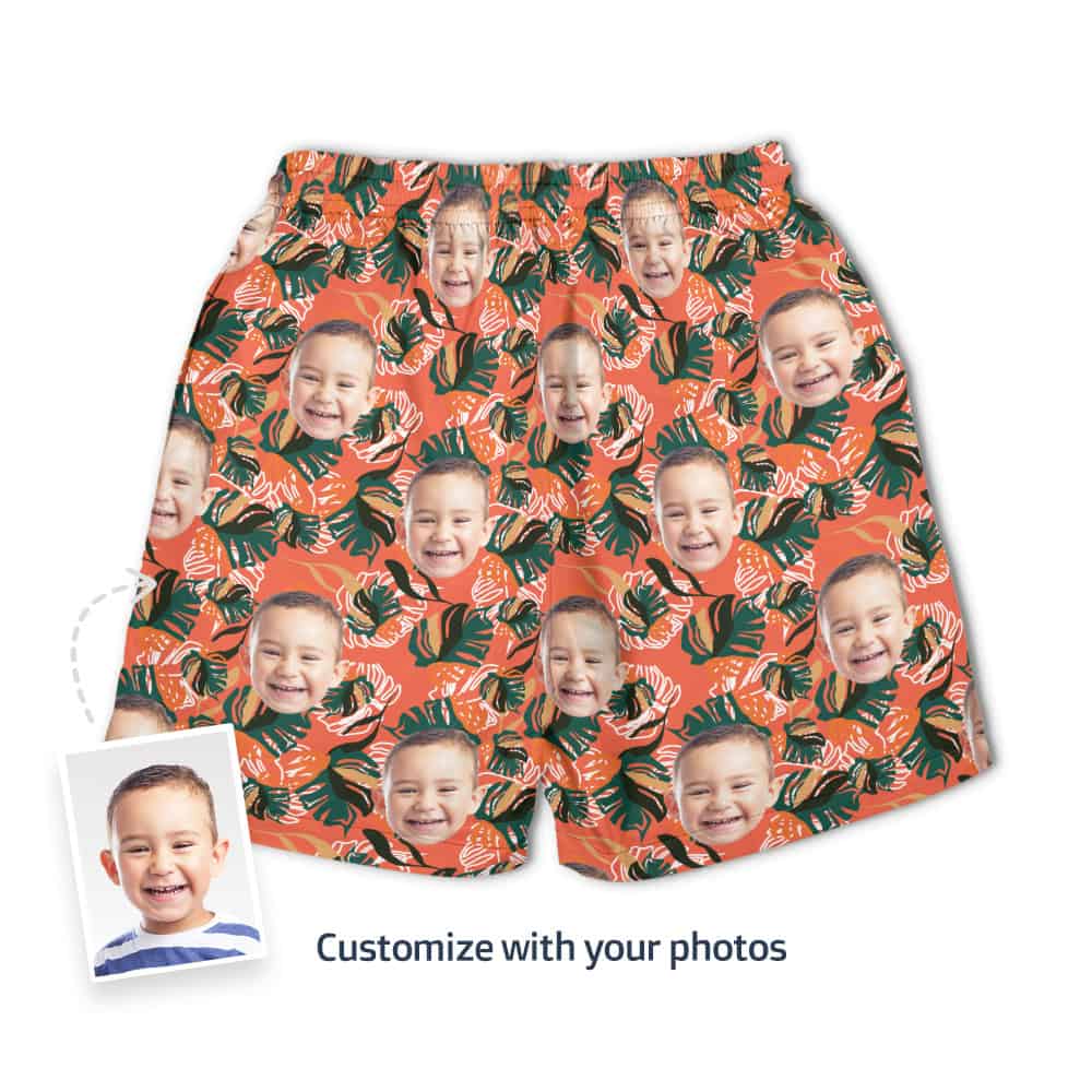 Boys Water Shorts back