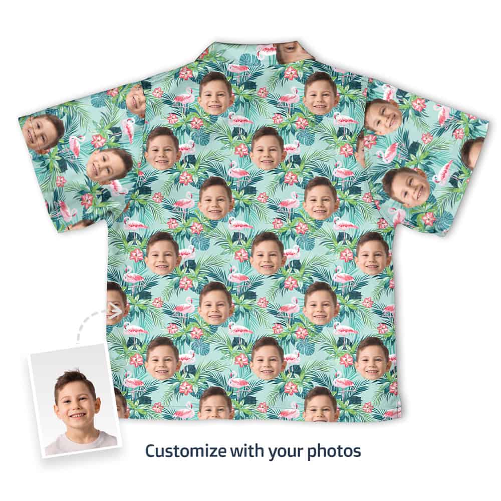 Girl Hawaiian Shirts back