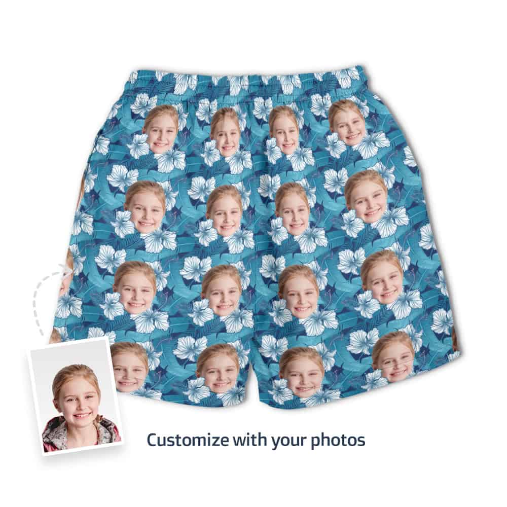 Girl Swim Shorts back