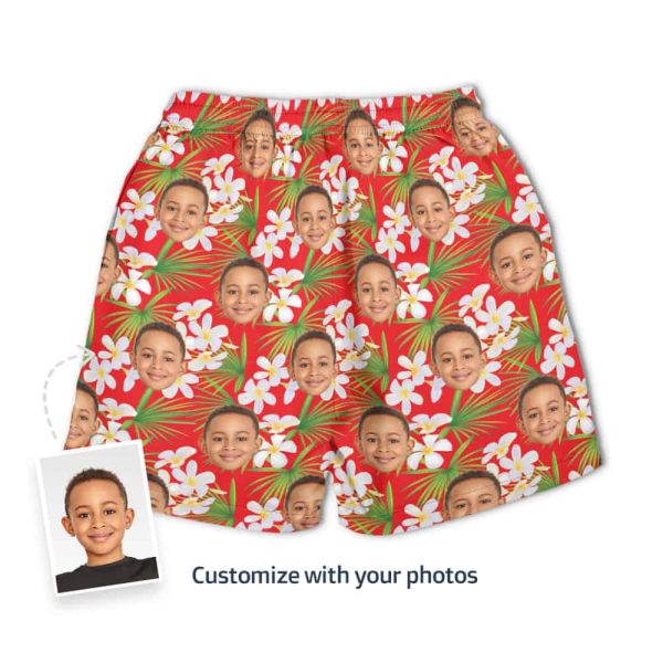 Girl Swimming Shorts back