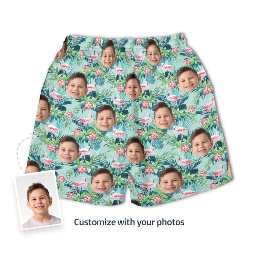 Girls Swimming Shorts back