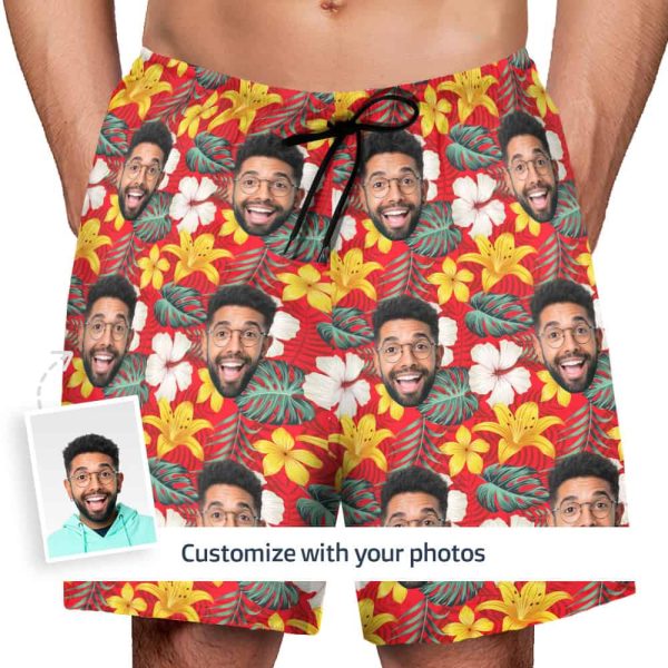 Hawaiian Board Shorts Mens