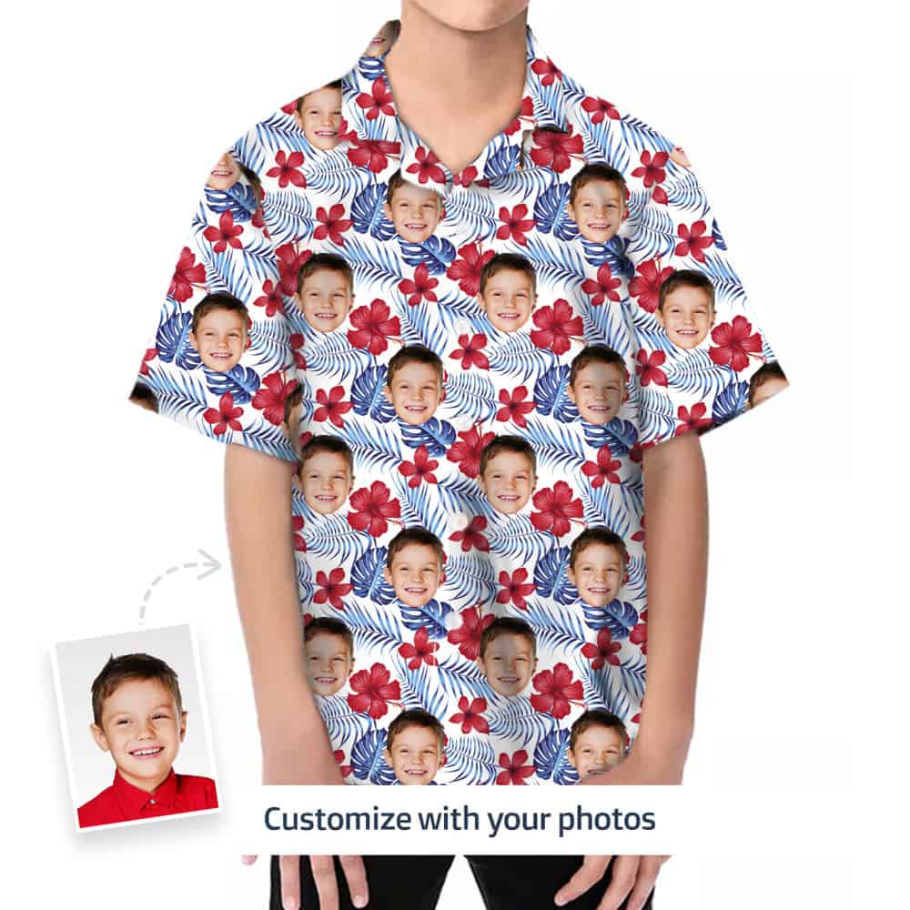 Hawaiian Kids Shirt front