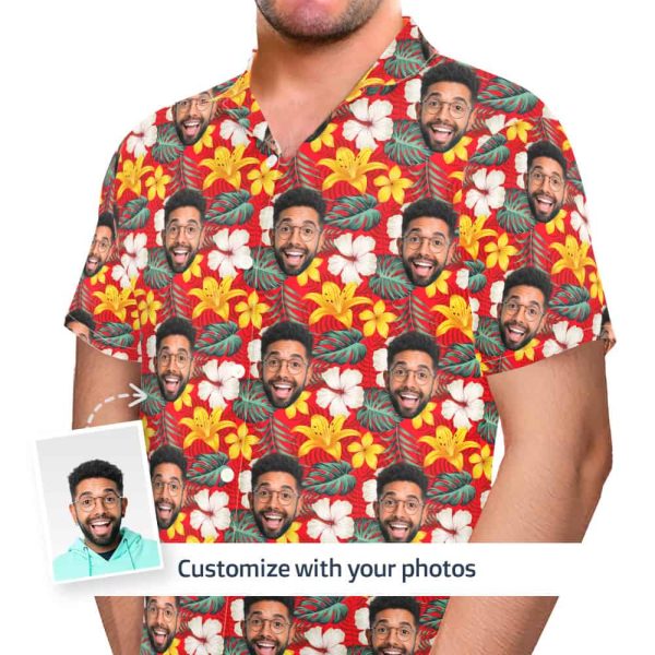 Hawaiian Print Shirt front