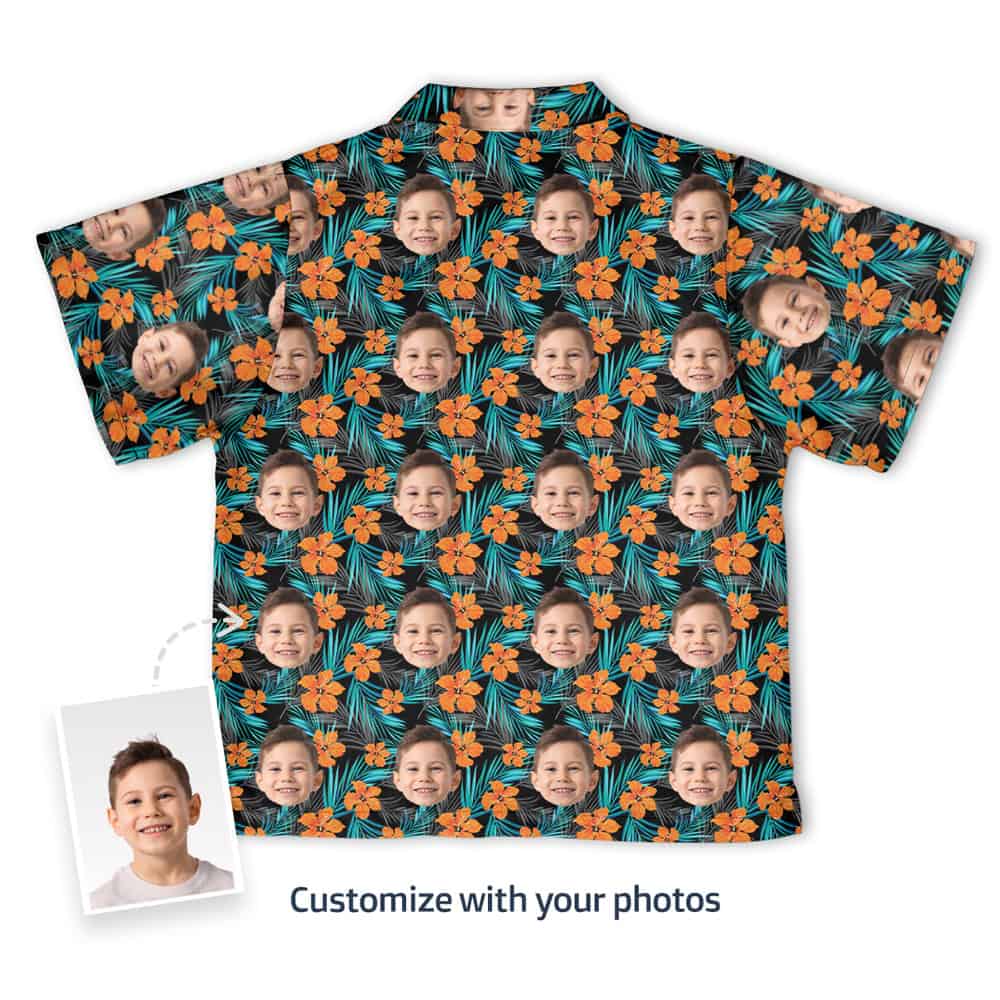 Hawaiian shirts for girls back