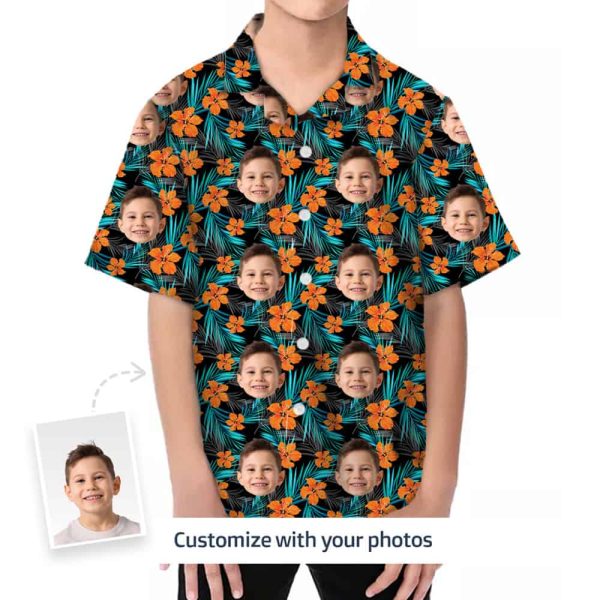 Hawaiian shirts for girls front