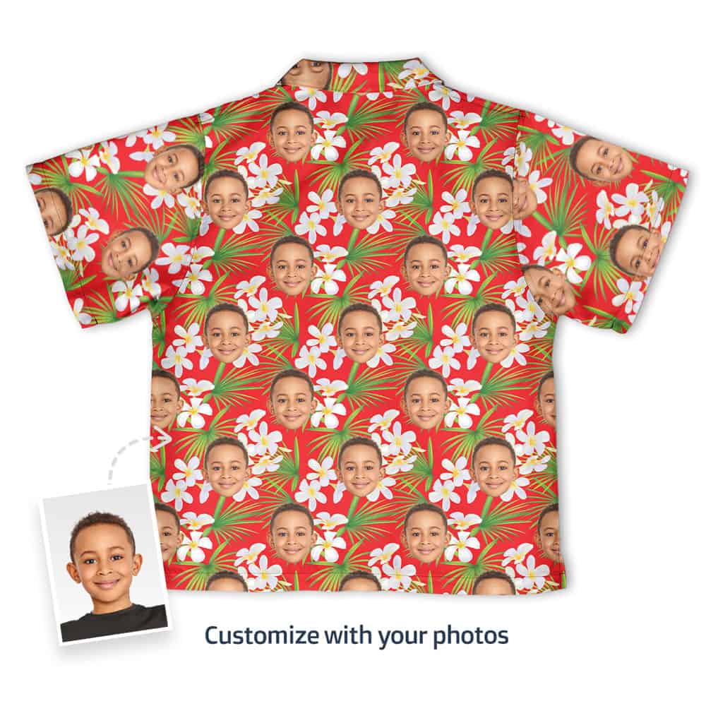 Kid Hawaiian Shirt back