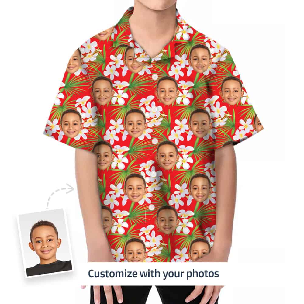 Kid Hawaiian Shirt front