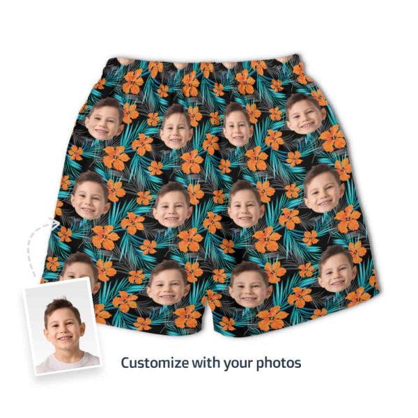 Kids Swimming Shorts back