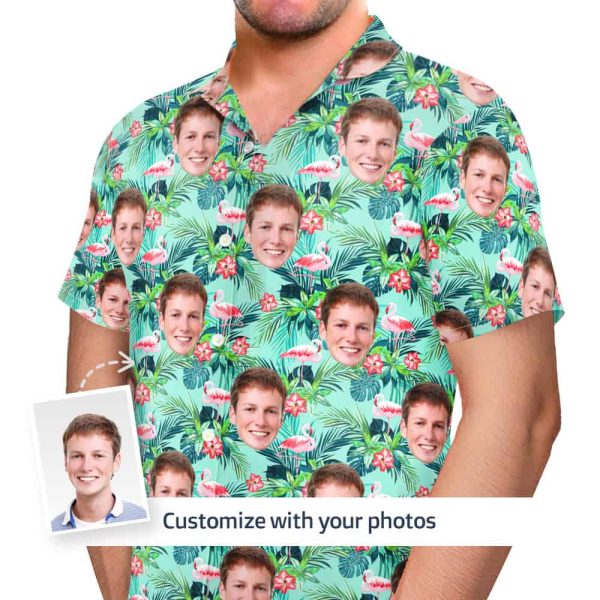 Mens Flamingo Shirt front