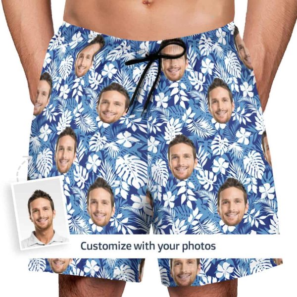 Mens Hawaiian Board Shorts model