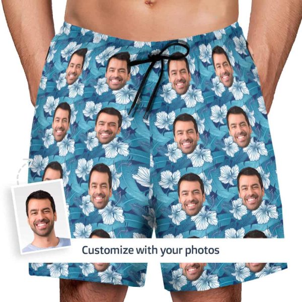 Mens Swim Board Shorts model