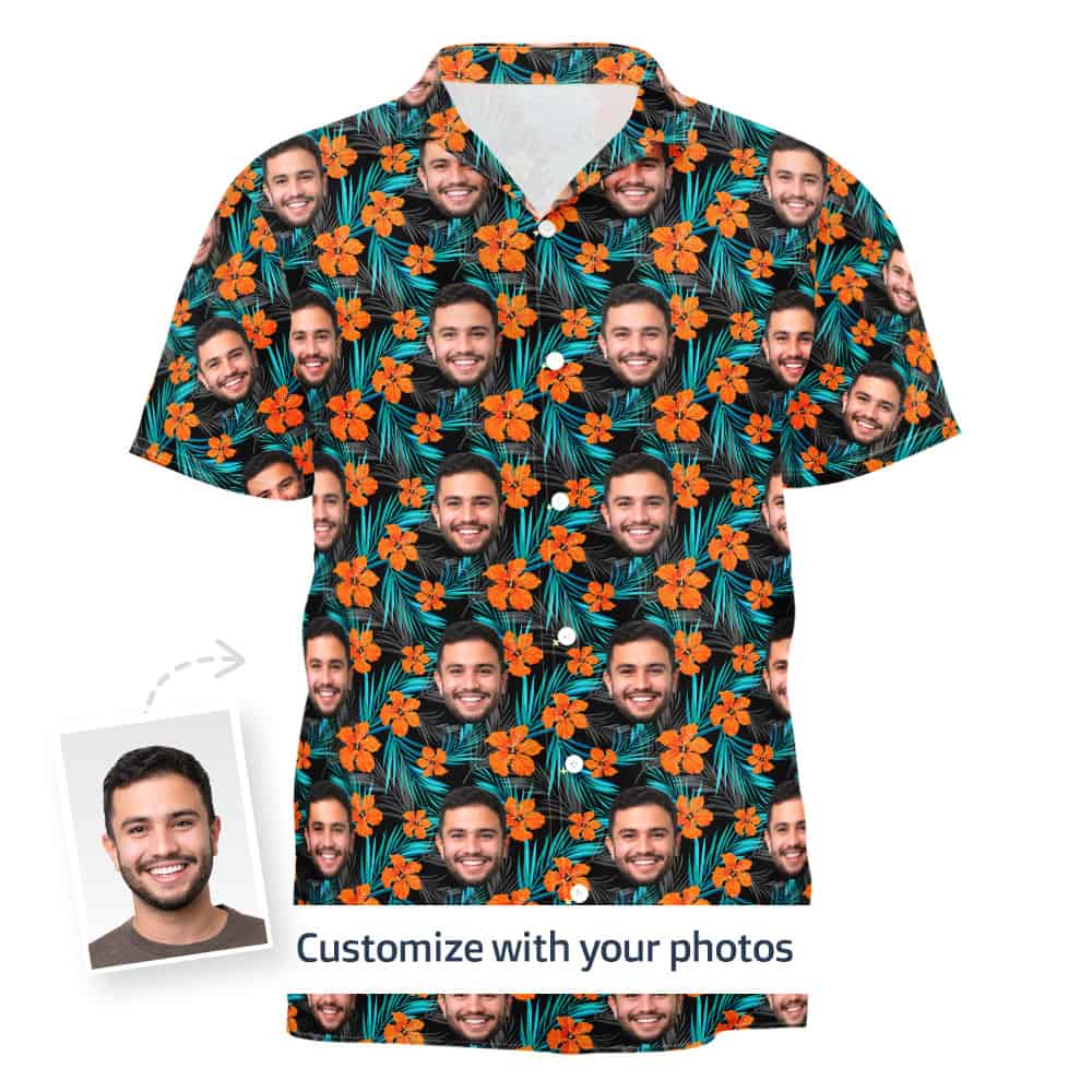 floral short sleeve shirt