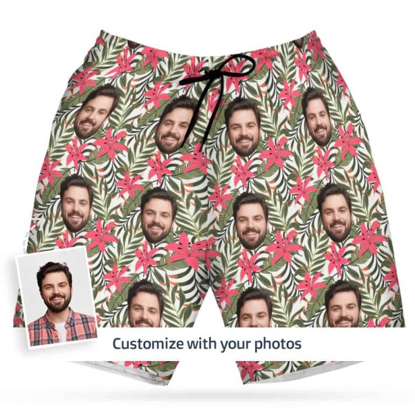 flower shorts men
