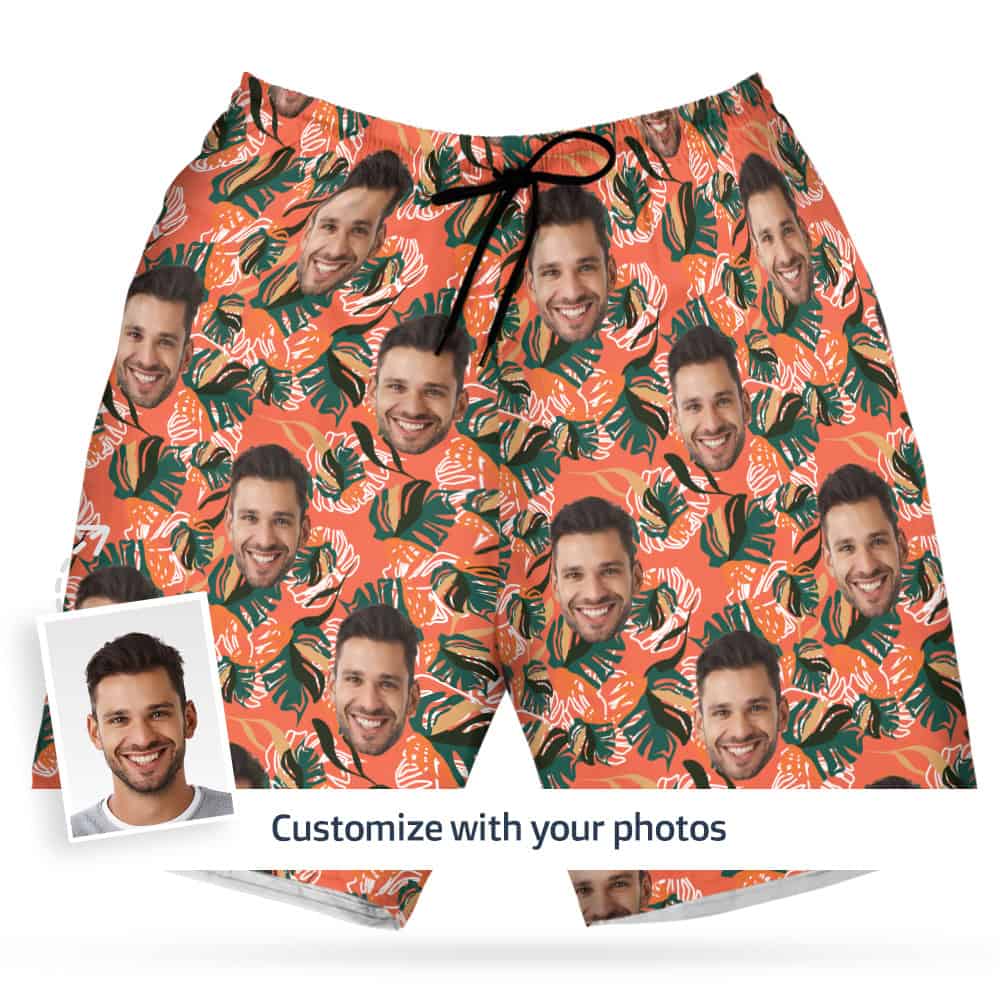 hawaiian print shorts mens