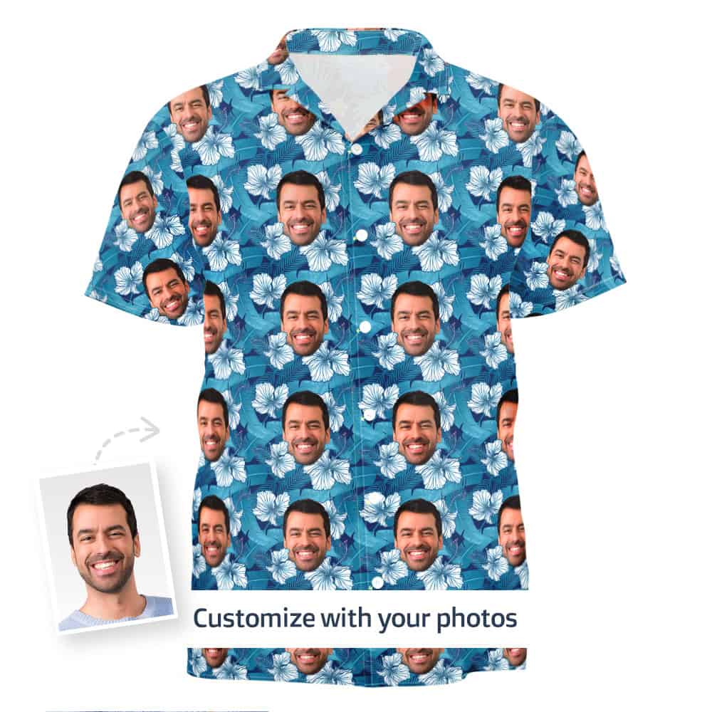 hibiscus Hawaiian shirt