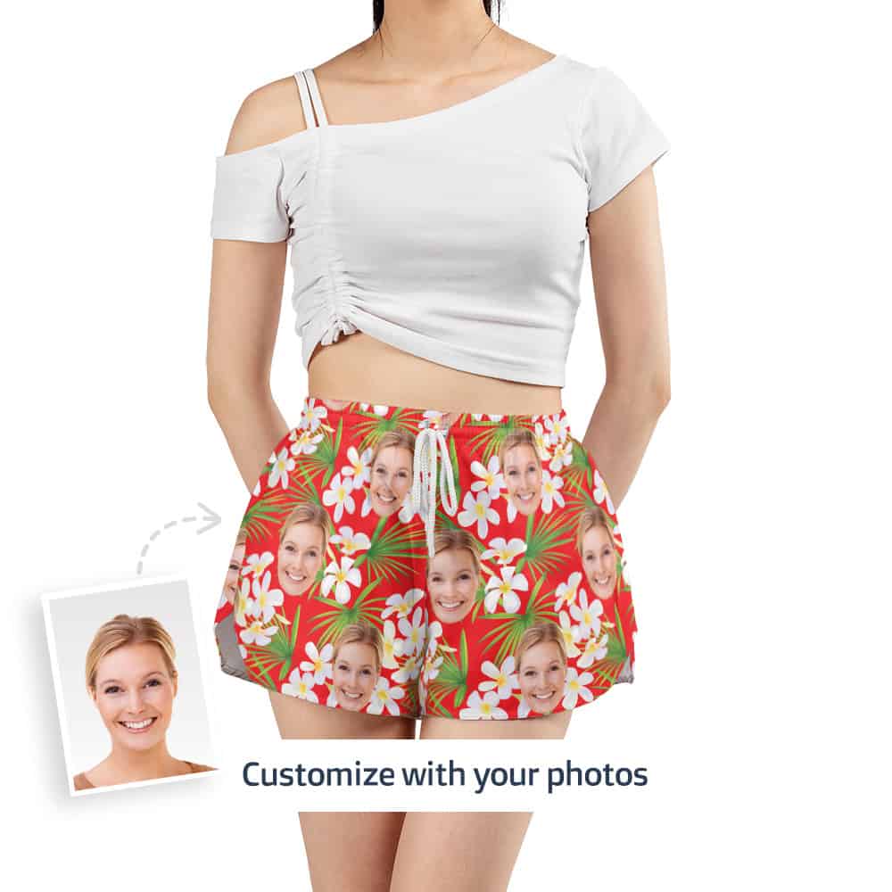 women swimming shorts model