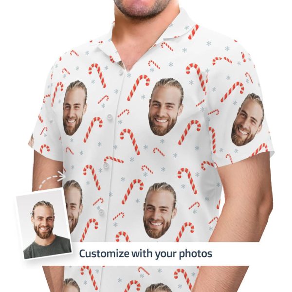 Candy Cane Shirt model