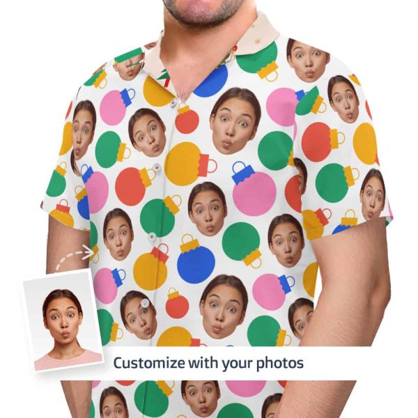 Christmas Ornament Shirt model