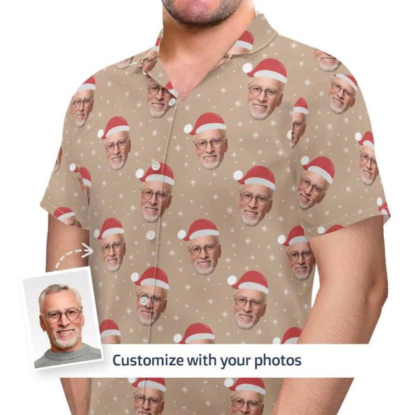 Santa Hawaiian Shirt model