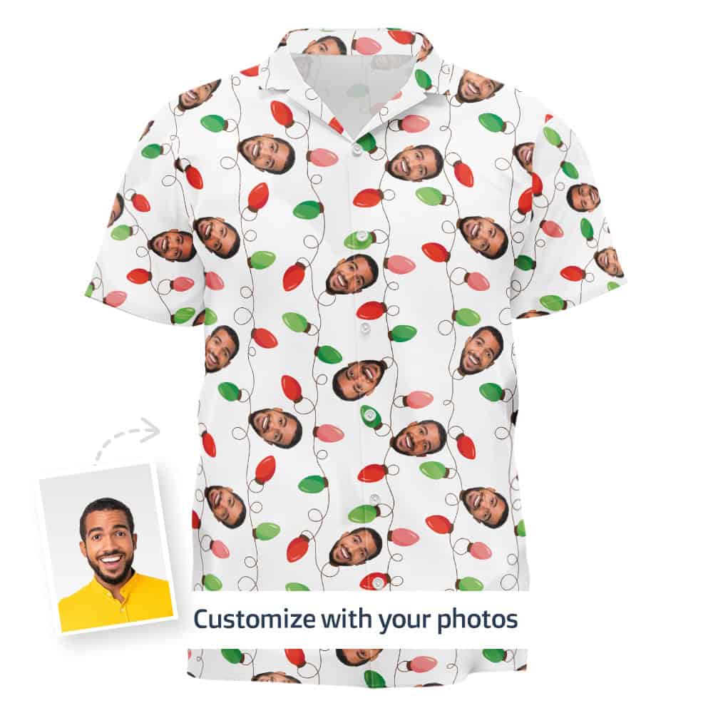 christmas lights shirt