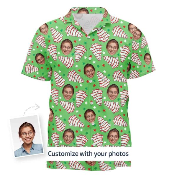 christmas tree cake shirt