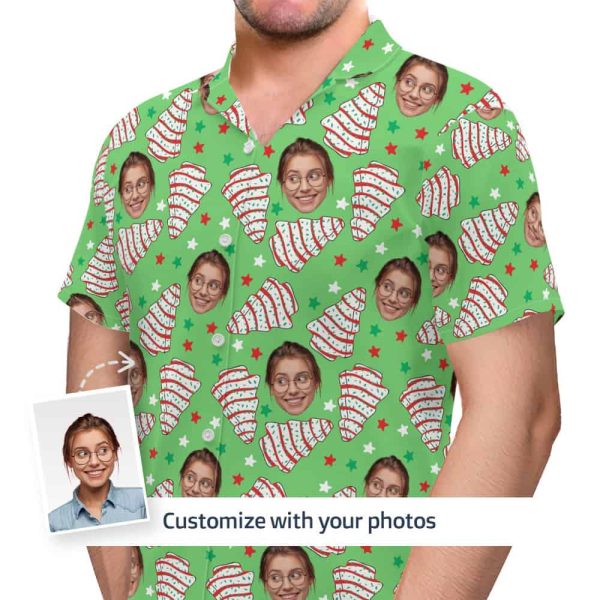 christmas tree cake shirt model