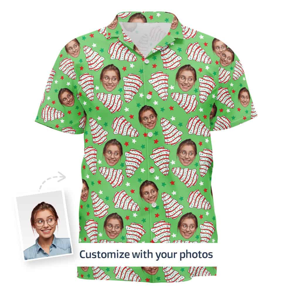christmas tree cake shirt