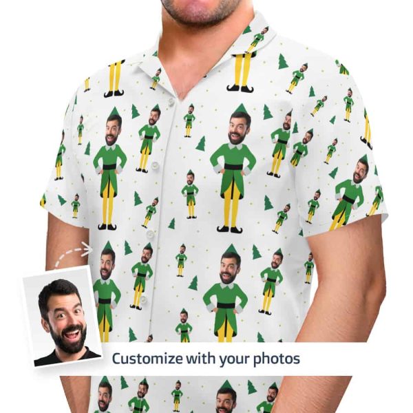 elf Hawaiian shirt model