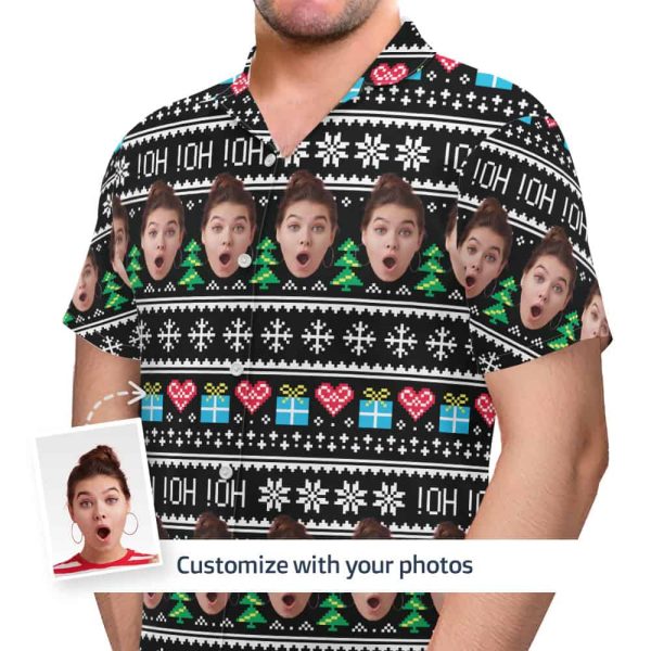 holiday hawaiian shirt model